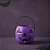 Mini Baldinho de Halloween com Alça - Abóbora - Roxo com olhos Pretos - 1 unidade - Rizzo - Imagem 1