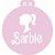 Stencil Boneca "Barbie" - Ref. 4077 - 1 unidade - RR Cortadores - Rizzo - Imagem 1