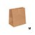 Saco de Papel M 28,5x24x12cm - Kraft - 50 unidades - Cromus - Rizzo - Imagem 1
