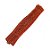 Haste de Chenille Glitter 30cm - Laranja - 100 unidades - Rizzo - Imagem 1