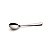 Colher Luxo Prata - 17 cm - 8 unidades - Cromus - Rizzo - Imagem 1