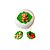 Confeito de Açúcar - Moldura de Natal Verde - 3 unidades - Encantos de Açúcar - Rizzo - Imagem 1