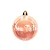 Bola de Natal Personalizada - Rose Gold Perolado - 1 unidade - Rizzo Personalizado - Imagem 1