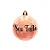 Bola de Natal Personalizada - Rose Gold Perolado - 1 unidade - Rizzo Personalizado - Imagem 2