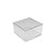Caixa Acrílica para Cake Box Quadrada - Cristal - 1,5L - 1 unidade - BlueStar - Rizzo - Imagem 1