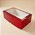 Caixa com Visor S27 (15cmx20cmx6cm) - Vermelho - 10 unidades - ASSK - Rizzo - Imagem 1