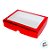 Caixa com Visor S27 (15cmx20cmx6cm) - Vermelho - 10 unidades - ASSK - Rizzo - Imagem 2