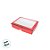 Caixa com Visor S27 (15cmx20cmx6cm) - Vermelho - 10 unidades - ASSK - Rizzo - Imagem 4