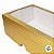 Caixa com Visor S27 (15cmx20cmx6cm) - Ouro - 10 unidades - ASSK - Rizzo - Imagem 3