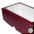 Caixa com Visor S27 (15cmx20cmx6cm) - Marsala - 10 unidades - ASSK - Rizzo - Imagem 3