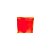 Caixa Cubo Para Presente Metalizada com Textura Vermelho 6x6x6cm   - 10 unidades - ASSK - Rizzo - Imagem 1