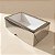 Caixa com Visor S27 (15cmx20cmx6cm) - Prata - 10 unidades - ASSK - Rizzo - Imagem 1