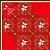 Saco Express 44x44cm para Ovos de 500g a 750g - Cacau Vermelho - 25 unidades - Cromus - Rizzo - Imagem 1