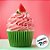 Forminha Forneável para Cupcake - Verde Limão - 45 unidades - Mago - Rizzo - Imagem 3