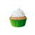 Forminha Forneável para Cupcake - Verde Limão - 45 unidades - Mago - Rizzo - Imagem 1