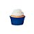Forminha Forneável para Cupcake - Azul Royal - 45 unidades - Mago - Rizzo - Imagem 1