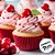 Forminha Forneável para Cupcake - Vermelho Marsala - 45 unidades - Mago - Rizzo - Imagem 3