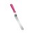 Espátula de Inox Confeiteiro Angular - Pink - 25cm - 1 unidade - Prime Chef - Rizzo - Imagem 1