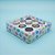 Caixa Base Brigadeiro - Páscoa Branca - N°2 (13x13x4cm) - 5 unidades - ASSK - Rizzo - Imagem 1
