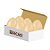 Casquinha Pronta para Ovo de Páscoa de 350g - Chocolate Branco SICAO - Peso 130g cada - 10 unidades - Rizzo - Imagem 2