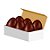 Casquinha Pronta para Ovo de Páscoa de 500g - Chocolate Meio Amargo Melken - Peso 210g cada - 6 unidades - Rizzo - Imagem 3