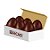Casquinha Pronta para Ovo de Páscoa de 500g - Chocolate Meio Amargo SICAO - Peso 215g cada - 6 unidades - Rizzo - Imagem 2
