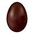 Casquinha Pronta para Ovo de Páscoa de 350g - Chocolate Meio Amargo Melken - Peso 130g cada - 10 unidades - Rizzo - Imagem 1