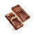 Caixa para Tablete de Chocolate - Tons de Chocolate - 10 unidades - Cromus - Rizzo - Imagem 1
