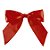 Laço Perfeito de Fita de Cetim com Lacre Prático - Vermelho - G 11x13cm - 3 unidades - Cromus - Rizzo - Imagem 1