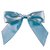 Laço Perfeito de Fita de Cetim com Lacre Prático - Azul Mar - G 11x13cm - 3 unidades - Cromus - Rizzo - Imagem 1