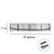 Fita de Cetim ECF003TR 15mm - Cor 068 -  Xadrez Aquarelado -  Rolo 10m - 1 unidade - Fitas Progresso - Rizzo - Imagem 2