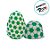Papel Chumbo 10 x 9,8cm - Bola de Futebol Verde  - 300 unidades - Cromus - Rizzo - Imagem 4