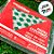 Papel Chumbo 10 x 9,8cm - Bola de Futebol Verde  - 300 unidades - Cromus - Rizzo - Imagem 3