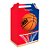 Caixa Surpresa Maleta - NBA - 8 unidades - FestColor - Rizzo - Imagem 1