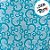 Papel Chumbo 10x9,8cm - Renda Azul - 300 unidades - Cromus - Rizzo - Imagem 3