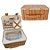 Kit Cesta de Pic Nic 2 serviços - 13 peças - 17,5x40x30cm - 1 unidade - Rizzo - Imagem 1