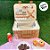 Kit Cesta de Pic Nic 2 serviços - 13 peças - 17,5x40x30cm - 1 unidade - Rizzo - Imagem 4