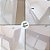 Sacola de Papel com visor de PVC 29x16x21cm - Branca - 1 unidade - Rizzo - Imagem 5