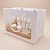 Sacola de Papel com visor de PVC 29x16x21cm - Branca - 1 unidade - Rizzo - Imagem 1