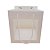Sacola de Papel com visor de PVC 16x20x16cm - Branca - 1 unidade - Rizzo - Imagem 3