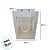 Sacola de Papel com visor de PVC 30x20x16cm - Retangular Vertical - Branca - 1 unidade - Rizzo - Imagem 5