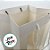 Sacola de Papel com visor de PVC 30x20x16cm - Retangular Vertical - Branca - 1 unidade - Rizzo - Imagem 6