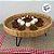 Mini Mesa de Ratan Trançado - 40x16cm - 1 unidade - Rizzo - Imagem 5