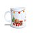 Caneca de Porcelana Biscoito de Natal - 1 unidade - Rizzo - Imagem 1