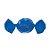 Papel Trufa 14,5x15,5cm - Azul - 1000 unidades - Cromus - Rizzo - Imagem 1