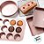 Forma De Aço Carbono Cupcake - 12 Cavidades - Rose Gold - 1 unidade - Cromus Linha Profissional Allonsy - Rizzo - Imagem 3