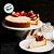 Base Para Bolo Cake Board Floral em MDF - Branco - 30cm - 1 unidade - Rizzo - Imagem 3