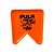 Bandeja Decorativa Pula Fogueira - Bandeira Laranja - 1 unidade - Rizzo - Imagem 1