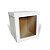 Caixa Para Bolo Alto Branco - 23x23x25cm  - 1 unidade - Rizzo - Imagem 1