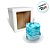 Caixa Para Bolo Alto Branco - 23x23x25cm  - 1 unidade - Rizzo - Imagem 3